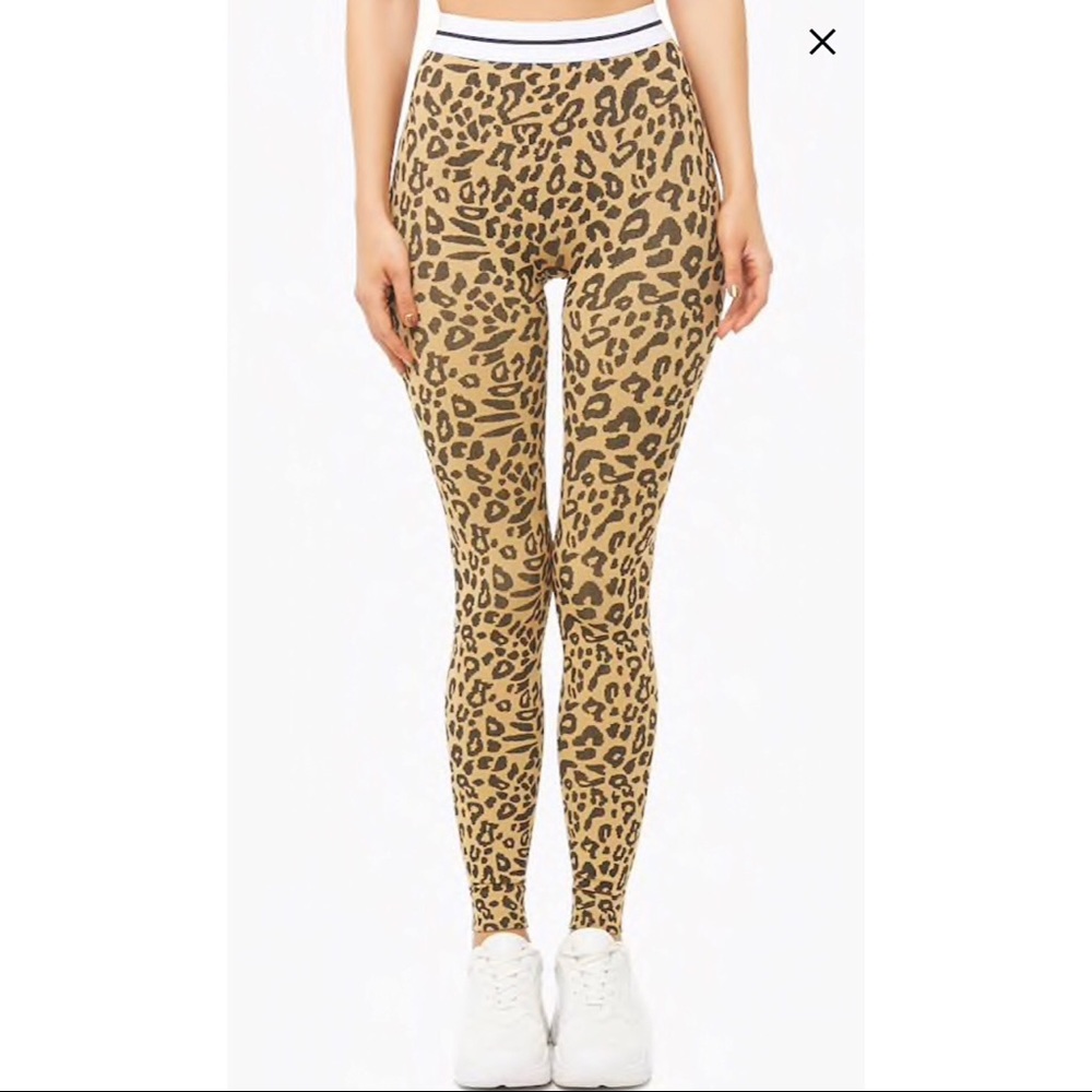 NWT Forever 21 Matching Cheetah Set